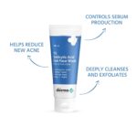 The Derma Co 1% Salicylic Acid Gel Face Wash with Salicylic Acid & Witch Hazel for Active Acne - 100 ml - Image 5