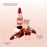 Typsy Beauty Happy Hour Mini Lippie | Creamy Semi Matte Finish | Travel Friendly | Lightweight | Non-Sticky Mini Lipstick for Women | Caramel Kiss 07 | 1.5 gm - Image 5