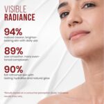 Mitchell USA Flawless Lighten Up Radiance Day Cream 50g | Moisturizer Cream | Peony, Alpha Arbutin, Niacinamide & Shea Butter | UVA/UVB Protection | Brightening Face Cream for Men & Women Daily Use - Image 6