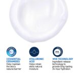 CeraVe Hydrating Cleanser For Normal To Dry Skin (88ml) - Non-Foaming Face Wash with Hyaluronic Acid And Ceramides | Non-Comedogenic, Non-Irritating And Fragrance-Free Cleanser - Image 3