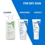 CeraVe Hydrating Cleanser For Normal To Dry Skin (88ml) - Non-Foaming Face Wash with Hyaluronic Acid And Ceramides | Non-Comedogenic, Non-Irritating And Fragrance-Free Cleanser - Image 6