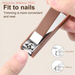 8 Pcs Manicure Set for Thick Nails, Nail Art Set, Ear Digger Spoon Personal Care Tool, Beauty Set Suitable for Professional Grooming Kits (Multi) - Image 5