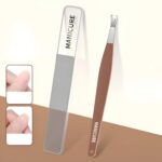 8 Pcs Manicure Set for Thick Nails, Nail Art Set, Ear Digger Spoon Personal Care Tool, Beauty Set Suitable for Professional Grooming Kits (Multi) - Image 6