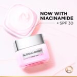 L'Oreal Paris Glycolic Bright Glowing Day Cream, Overnight Brightening Cream, Glycolic Acid in Gel-Like Cream Texture, that Visbily Minimizes Spots & Reveals Glowing skin, 50ml - Image 5