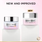 L'Oreal Paris Glycolic Bright Glowing Day Cream, Overnight Brightening Cream, Glycolic Acid in Gel-Like Cream Texture, that Visbily Minimizes Spots & Reveals Glowing skin, 50ml - Image 8