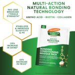 Palmer's Amino Bonding Complex Hair Mask, Intense Conditioning Masque Pack with Coconut Oil & Vitamin E, Heat Protectant, Anti Frizz, Adds Shine, Protects Hair Growth, All Hair Types, 60g - Image 4