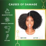 Palmer's Amino Bonding Complex Hair Mask, Intense Conditioning Masque Pack with Coconut Oil & Vitamin E, Heat Protectant, Anti Frizz, Adds Shine, Protects Hair Growth, All Hair Types, 60g - Image 6