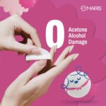 MARS Miss Wipe Out Nail Polish Remover Wipes (40 Wipes) | Acetone & Alcohol-Free | Moisturising & Nourishing Formula | Gentle & Travel-Friendly - Image 3