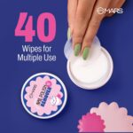 MARS Miss Wipe Out Nail Polish Remover Wipes (40 Wipes) | Acetone & Alcohol-Free | Moisturising & Nourishing Formula | Gentle & Travel-Friendly - Image 5