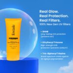 Foxtale Glow Sunscreen SPF 50 PA++++ with Vitamin C & Niacinamide, In-Vivo Tested, Sensitive-Skin Friendly, Made with 100% New-Gen Filters, Lightweight, Non-Greasy, No White Cast |For Men & Women 50ml - Image 5