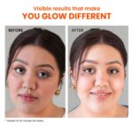 Foxtale Glow Sunscreen SPF 50 PA++++ with Vitamin C & Niacinamide, In-Vivo Tested, Sensitive-Skin Friendly, Made with 100% New-Gen Filters, Lightweight, Non-Greasy, No White Cast |For Men & Women 50ml - Image 8