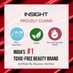 INSIGHT Non Transfer Lip Color - Coffee Command| Waterproof| Matte Finish| Transfer & Smudge Proof| Lightweight| 12 Hr Wear| Highly Pigmented 4 ml - Image 8
