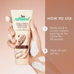 mCaffeine Pore Clearing Coffee & Cookie Face Scrub | Remove Blackheads, Detan & Exfoliate Dead Skin | 4.5% Exfoliants - Walnuts, Coffee, Charcoal, Clay | Glowing Skin Face Scrub for Women & Men - 100g - Image 8