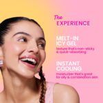 Dot & Key Watermelon Cooling Icy Gel Moisturizer | Instantly Cools Skin, Hyaluronic & Niacinamide | Controls Excess Oil, Boosts Radianc | Refreshes & Soothes Skin, Non-sticky & Non-greasy | 60g - Image 3