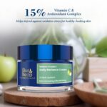 Blue Nectar Natural Vitamin C Face Cream for Glowing Skin Dark Spot Removal Cream for Women with Green Apple and Almond Oil 13 Herbs 50g - Image 3