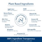 Blue Nectar Natural Vitamin C Face Cream for Glowing Skin Dark Spot Removal Cream for Women with Green Apple and Almond Oil 13 Herbs 50g - Image 6