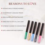 Just Herbs Eyeliner Waterproof and Smudge Proof, Long Lasting Eyeliners 2.5g - Image 4