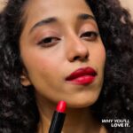 Ruby's Organics Semi-Matte Lipstick for Women All Indian Tones- Highly Pigmented, Moisturizing, Non Drying, Lightweight and Long Lasting- Lip Makeup, Synthetic Chemical Free - Ruby's Red, 3.7g - Image 4