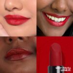 Ruby's Organics Semi-Matte Lipstick for Women All Indian Tones- Highly Pigmented, Moisturizing, Non Drying, Lightweight and Long Lasting- Lip Makeup, Synthetic Chemical Free - Ruby's Red, 3.7g - Image 5