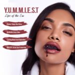 Staze Y.U.M.M.Y Lip Gloss Balm | 3-in-1 Gloss + Tint + Balm | High-Shine Glossy Finish | With SPF 15 | Non-sticky Formula with Hyaluronic Acid & Shea Butter | 02 Lush Berry | 2g - Image 3