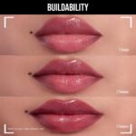 Staze Y.U.M.M.Y Lip Gloss Balm | 3-in-1 Gloss + Tint + Balm | High-Shine Glossy Finish | With SPF 15 | Non-sticky Formula with Hyaluronic Acid & Shea Butter | 02 Lush Berry | 2g - Image 5