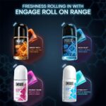 Engage Amber Fresh Underarm Roll On Deo for Men | 72 Hour Sweat & Odour Protection | Advanced Antiperspirant Formula | FreshEncap Technology |Non Sticky | 0% Alcohol | 50ml - Image 8