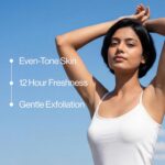 Be Bodywise 6% AHA BHA Underarm Roll-on Deodorant, Flora Fragrance,1% Mandelic,4% Lactic,1% Salicylic & Kojic Acid, Reduces Body Odor & Pigmentation for Even tone Skin, Alcohol & Aluminum Free, 100ml - Image 3