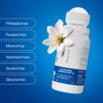 Be Bodywise 6% AHA BHA Underarm Roll-on Deodorant, Flora Fragrance,1% Mandelic,4% Lactic,1% Salicylic & Kojic Acid, Reduces Body Odor & Pigmentation for Even tone Skin, Alcohol & Aluminum Free, 100ml - Image 7