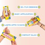 ROS Beauty Nail Stickies | 20 Count | Easy-to-Apply Vibrant Nail Art Stickers | Long-Lasting & Mess-Free | No UV Light | Takes the Natural Shape for Effortless DIY Manicure | Infinite Lights - Image 7