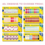 ROS Beauty Nail Stickies | 20 Count | Easy-to-Apply Vibrant Nail Art Stickers | Long-Lasting & Mess-Free | No UV Light | Takes the Natural Shape for Effortless DIY Manicure | Infinite Lights - Image 8