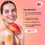 Hula Hoop Foaming 10% De-Tan Body Scrub by Foxtale | Tan Removal & Soft-Smooth Skin | 5% Glycolic Acid, Lactic Acid & Azeloglycine | For Women & Men | All Skin Types | 200g - Image 3