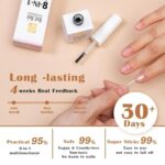 Bolt Bee 8in1 Nail Glue Gel – Builder Gel for Nail Extension, Repair, Strengthening, Apex Building, Blooming & Rhinestone Fixing – Soak Off UV/LED Gel, 15ml - Image 4
