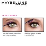 Maybelline New York Mascara, No-clumping, Fanning Brush, Waterproof, Lash Sensational, Black, 9ml - Image 4