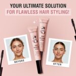 GLAMVEDA Frizz Free Hair Finishing Stick | Anti Frizz Hair Fix Gel Stick | Non-Greasy & Non-Sticky | Anti Flyaways & Baby Hair Fixer | 24 Hours Stay | With Rice Water | 20ml Pack Of 1 - Image 5