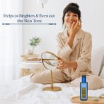 Blue Nectar Green Tea Face Cream Moisturizer for Oily Skin with Hyaluronic Acid, Vitamin C, Rosehip for Women and Men (14 Ayurvedic Herbs, 100ml) - Image 3