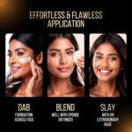 Auric CoverMatte Flawless Finish Hydrating & Long Lasting Liquid Foundation (30ml) with Matte Finish & Optimum Coverage I Paraben Free I Light Tan - Image 6