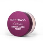 Hilary Rhoda Compact & Loose Powder | Ivory | 2-in-1 Setting Powder for Oil Control & Matte Finish Weightless | Blends Effortlessly | Long-Lasting | Hides Imperfections | for Indian Skintone | (Shade 01) 32g - Image 8