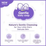 Himalaya Gentle Baby Soap 75 g | Value Pack of 4 - Save Rs 20 extra| No 1 Doctor prescribed brand | Oils of Almond & Olive | Gently cleanses baby's skin | - Image 3