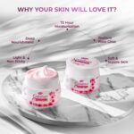 Dabur Gulabari Moisturizing Cold Cream 100gm + Lip Balm 8gm (Free) | With Goodness of Natural Rose Oil & Vitamin E | Intense Hydration and Deep Moisturization | For Smooth & Soft skin | All Skin types - Image 5