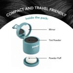 Paradyes Cover Up Powder Natural Black Instant Root Tint | Covers Grey Roots & Bald Spots Instantly for Women & Men | Long-Lasting | Matte Finish | Easy Application | 4gm - Image 4