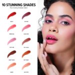 MILA BEAUTÉ Gloss Girl Lip Gloss|Enriched With Mango Seed Butter & Hyaluronic Acid |Light Weight & Non-Sticky Formula|Gives Fuller-Lip Effect & Extra Hydration | High Shine Finish-My Choice, 2.8 Ml - Image 7