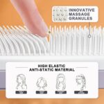 Self Cleaning Hair Brush for Women and Kids, Detangler Comb for Wet or Dry Hair, Anti-Static, Gentle Scalp Massage, for All Hair Types - Image 6