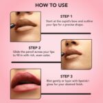 MARY JO K Matte Lip Pencil | Bold Definition | Creamy Matte Formula | Intense Color Payoff | Long-Lasting Wear | Precision Tip | Castor Oil | 1.5g | 33 Saddle Brown - Image 8