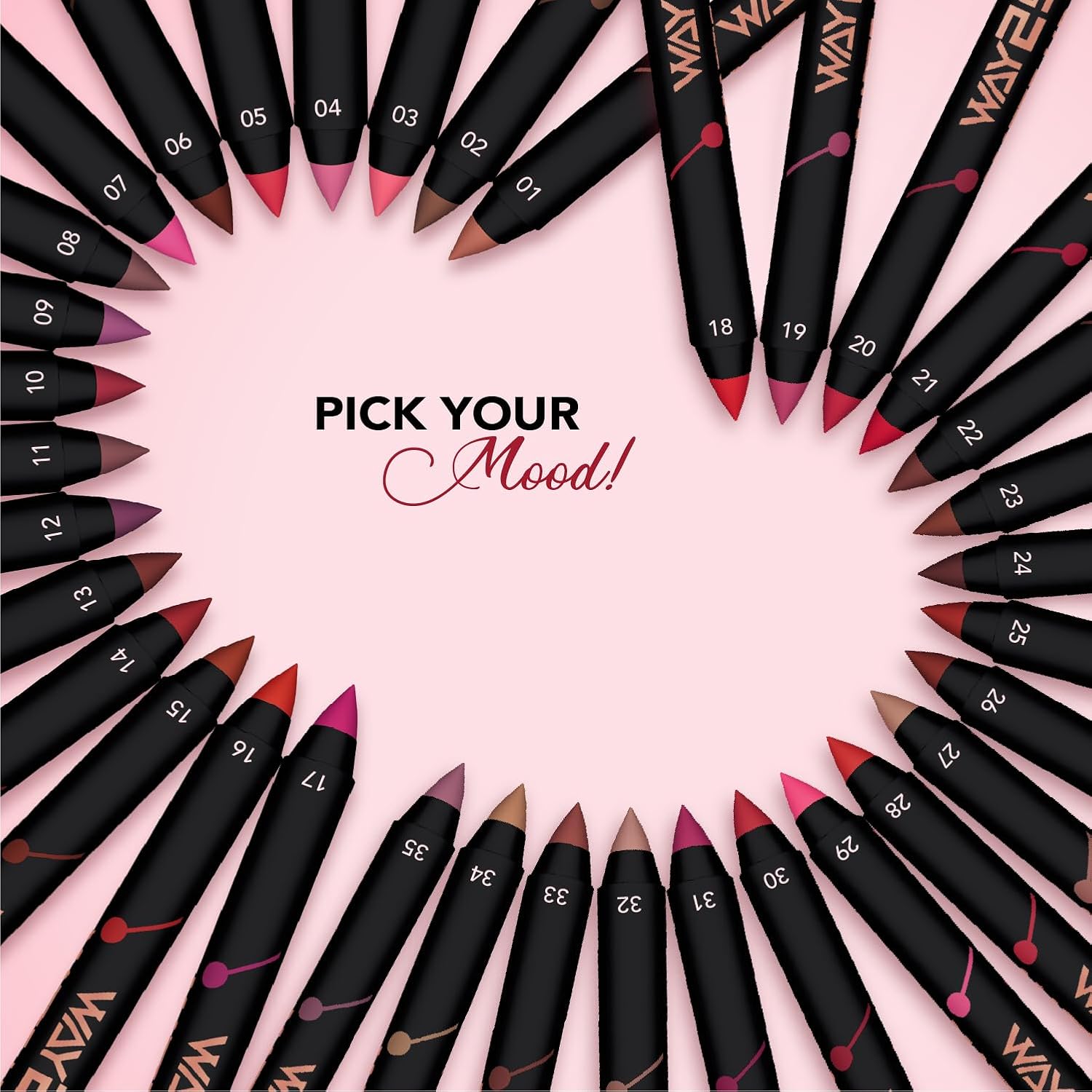 MARY JO K Matte Lip Pencil | Bold Definition | Creamy Matte Formula | Intense Color Payoff | Long-Lasting Wear | Precision Tip | Castor Oil | 1.5g | 33 Saddle Brown - Image 9