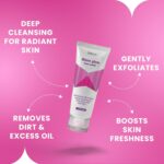 Face Wash – Skin Brightening & Anti-Aging Gel Cleanser – Deep Cleansing, Hydrating & Nourishing – Reduces Dark Spots & Fine Lines – 100ml – Paraben-Free & Vegan - Image 6