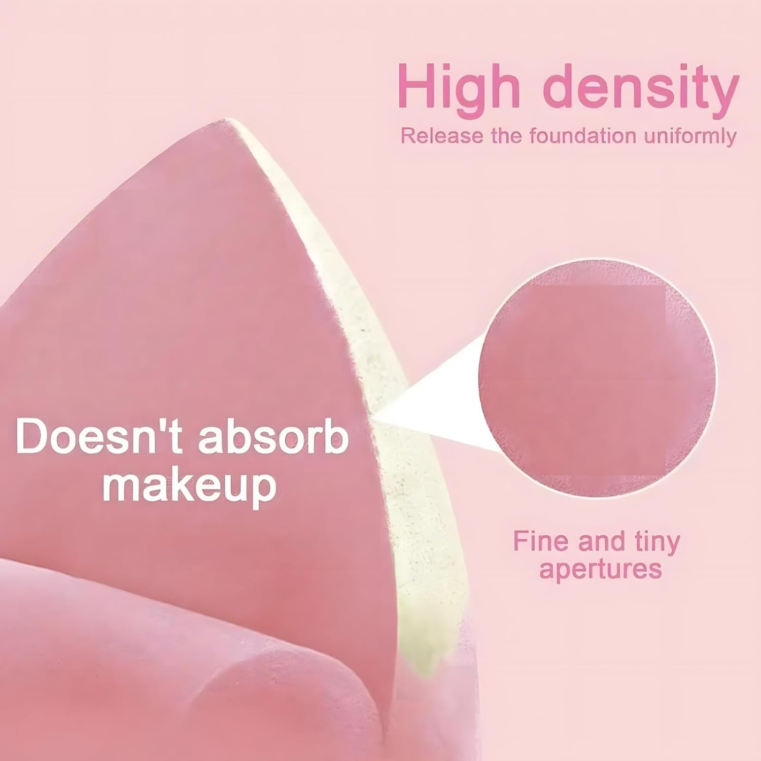 14 Pcs Makeup Sponges Set With Storage Case, Latex Free Flawless Soft Setting, Beauty Blender Sponge Suitable for Liquid, Cream and Powder - Multicolored - Image 3