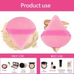 14 Pcs Makeup Sponges Set With Storage Case, Latex Free Flawless Soft Setting, Beauty Blender Sponge Suitable for Liquid, Cream and Powder - Multicolored - Image 4