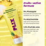 PLIX - THE PLANT FIX 5% Pineapple Juicy Mini Facewash For Depigmentation | For Skin Brightening & Even Toned Complexion | Free Of Sulphates, Paraben & Silicones | 50 ml - Image 3