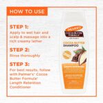 Palmer's Cocoa Butter & Biotin Shampoo for Hair Length Retention, Strengthening & Enhanced Shine - 400ml - Image 5