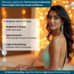 Kaya Bright Day Cream – Instant Radiance & 7-Day Glow | 3% Potassium Azeloyl Diglycinate, Provitamin C & SPF 15 | Dermatologist-Co-Created with 22 Years Expertise | 50 ml - Image 6